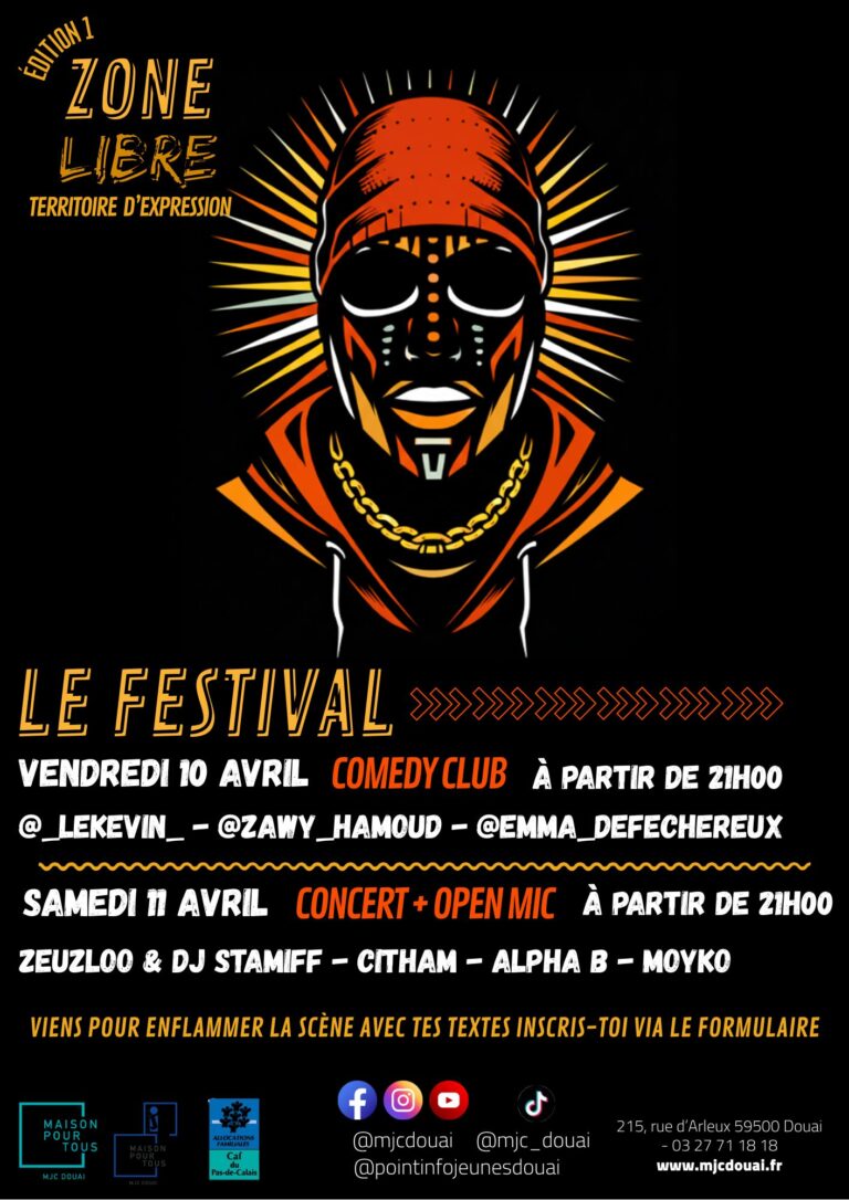 Zone Libre – Territoire d&rsquo;Expression – Le Comedy Club