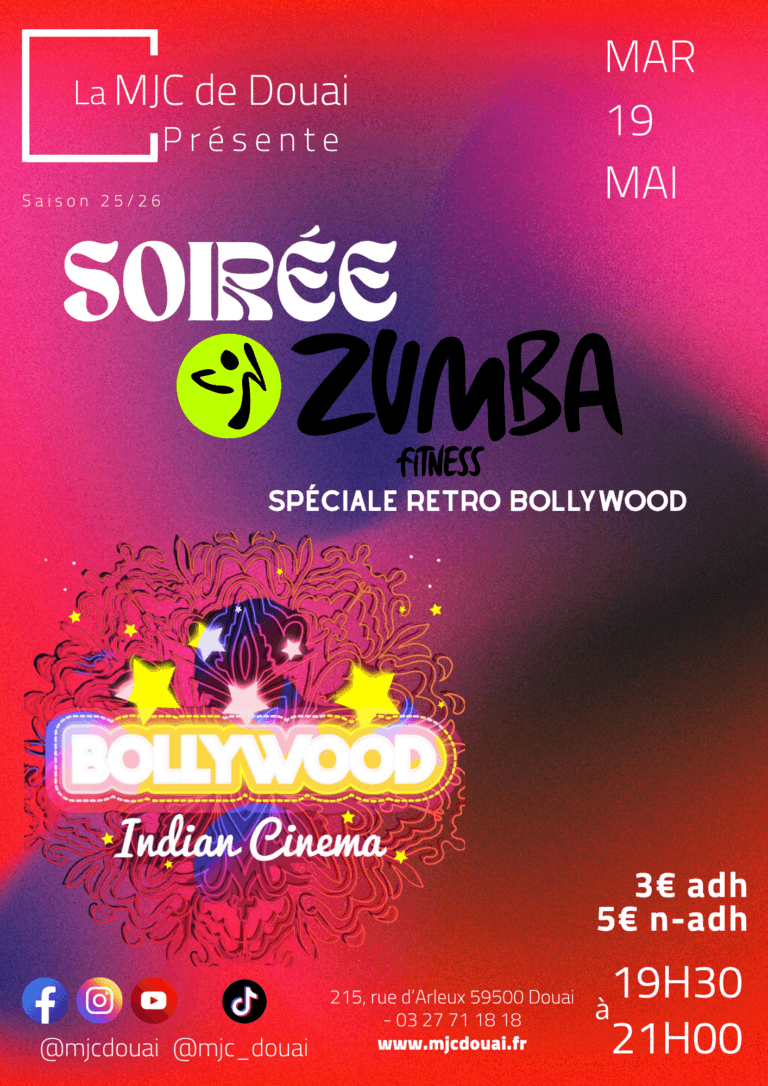 Soirée Zumba — Spéciale Rétro Bollywood