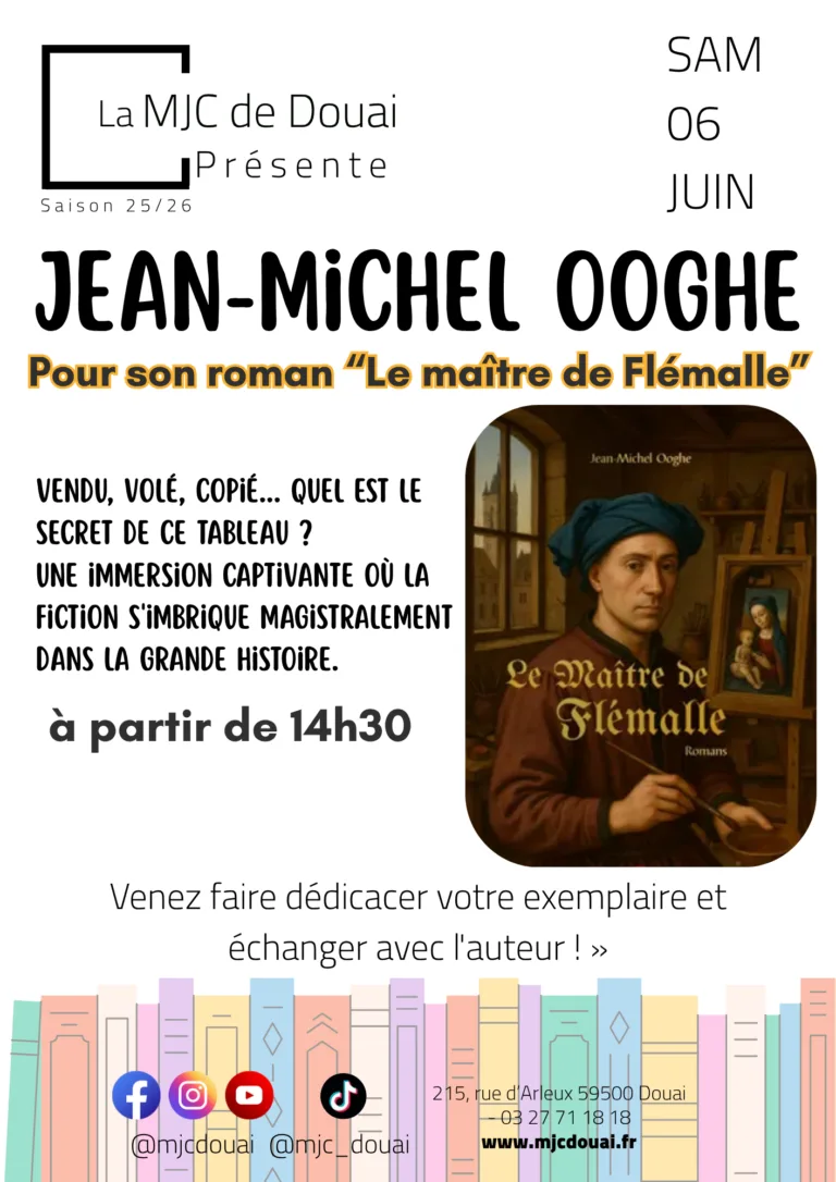 Rencontre & Dédicace — Jean-Michel Ooghe
