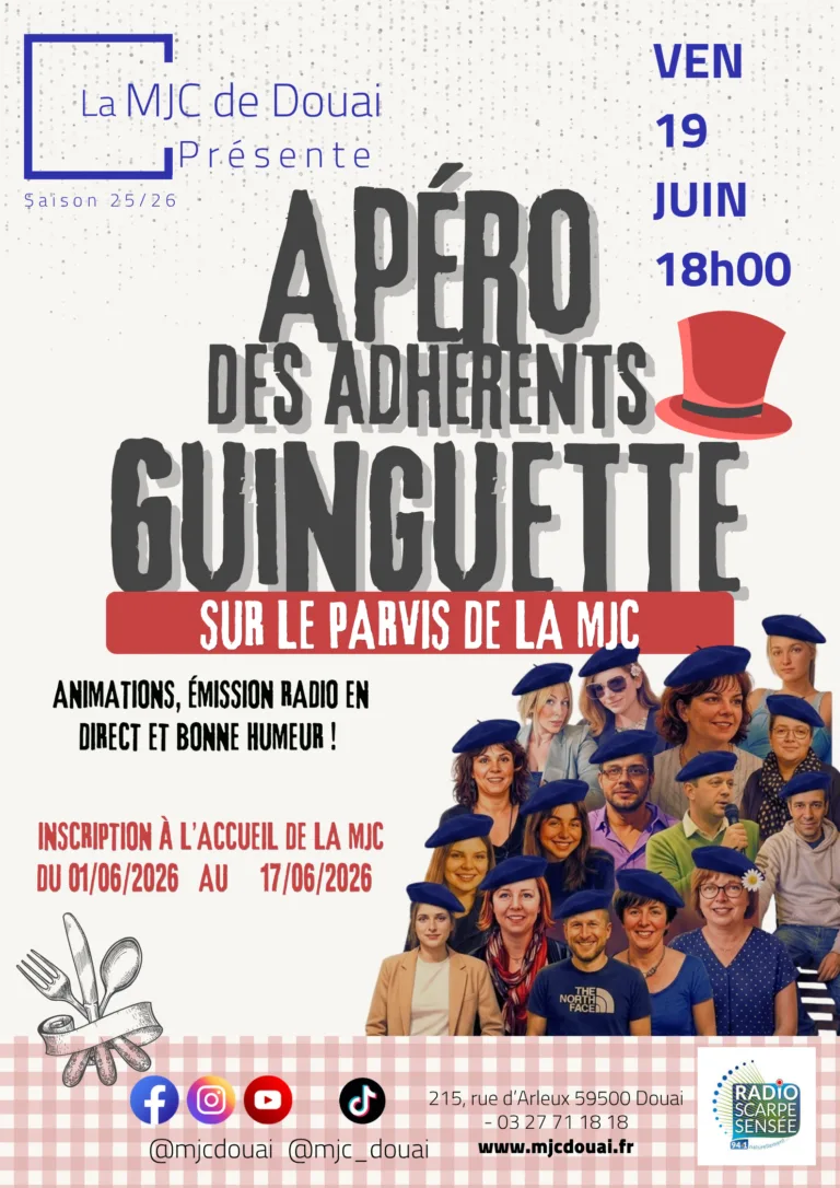 Apéro des Adhérents — Guinguette