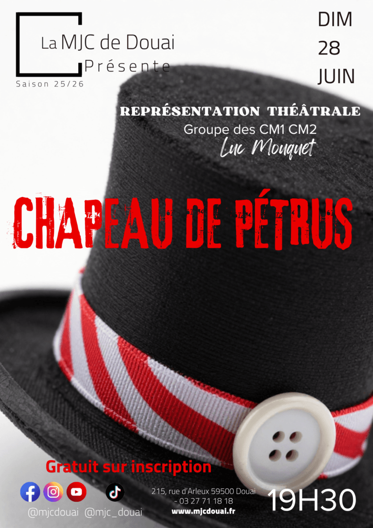 Le Chapeau de Pétrus — Théâtre (CM1/CM2)