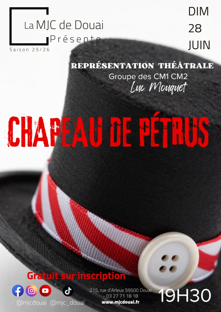 Le Chapeau de Pétrus — Théâtre (CM1/CM2)