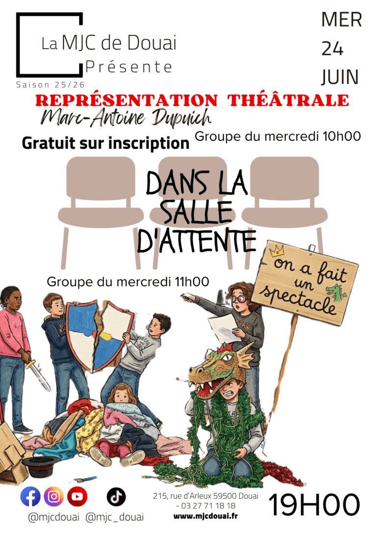 Dans la salle d&rsquo;attente & On a fait un spectacle — Théâtre (Groupes du mercredi)