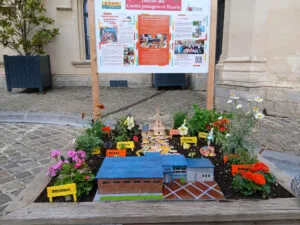 Photo du carré potager de la MJC de Douai 2026