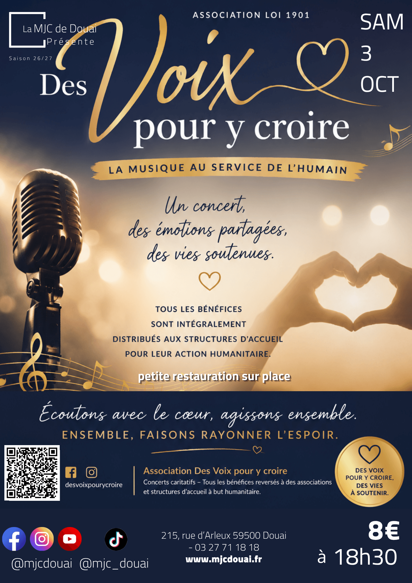 26.10.03 des voix pour y croire