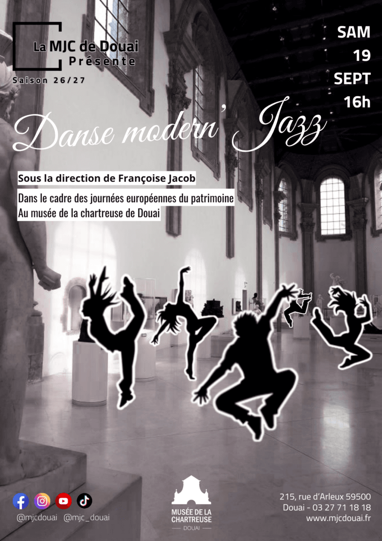 Danse modern&rsquo; Jazz au musée de la chartreuse