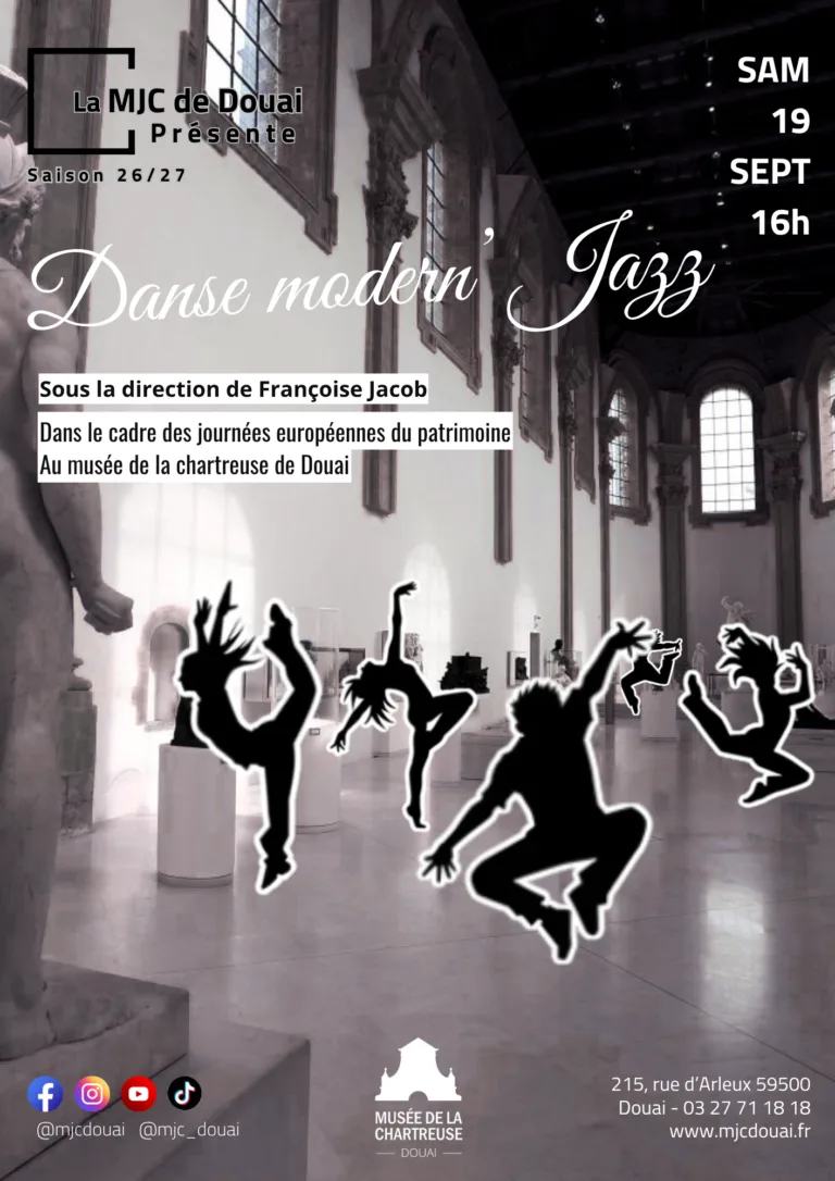 Danse modern&rsquo; Jazz au musée de la chartreuse