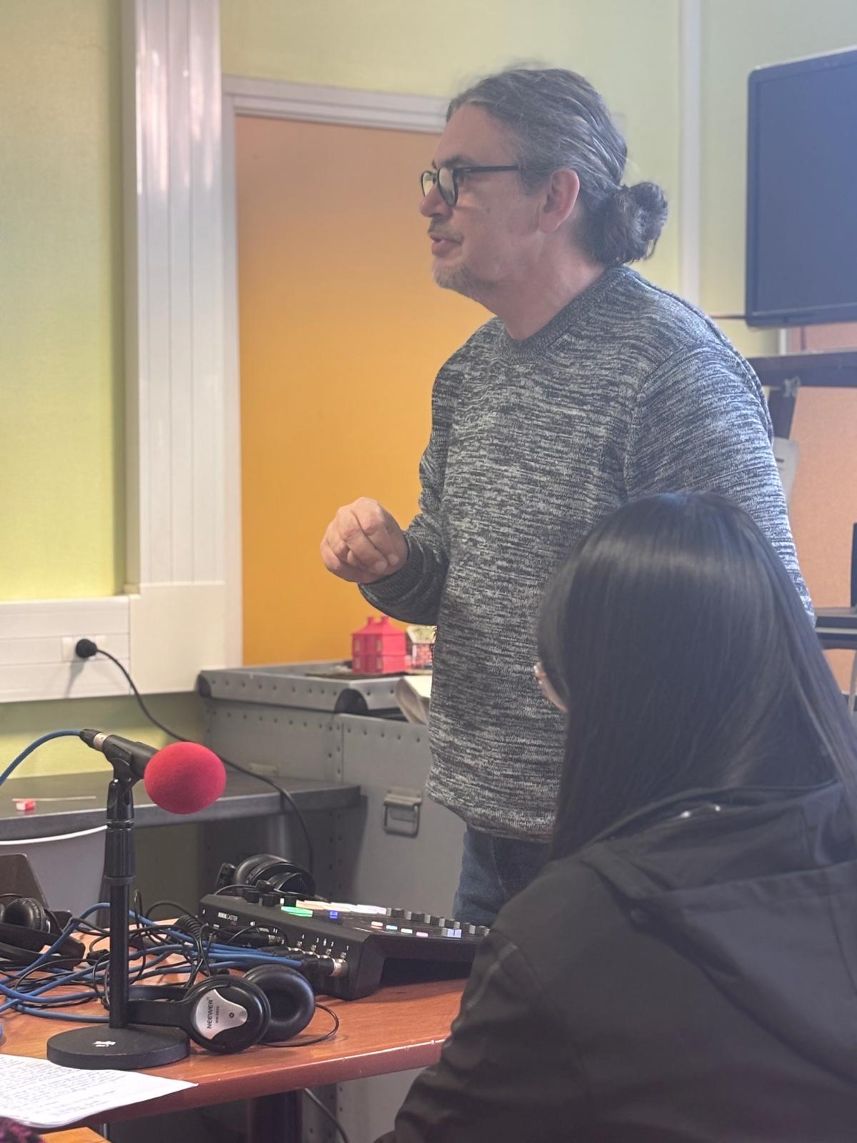 Enregistrement podcast avec Hervé de Radio Scarpe Sensée